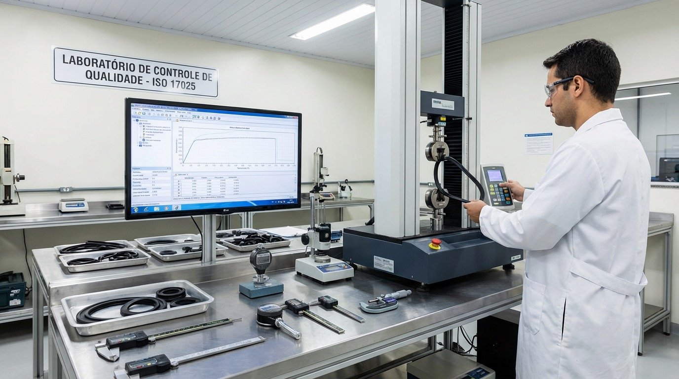 Controle de qualidade em laboratório brasileiro