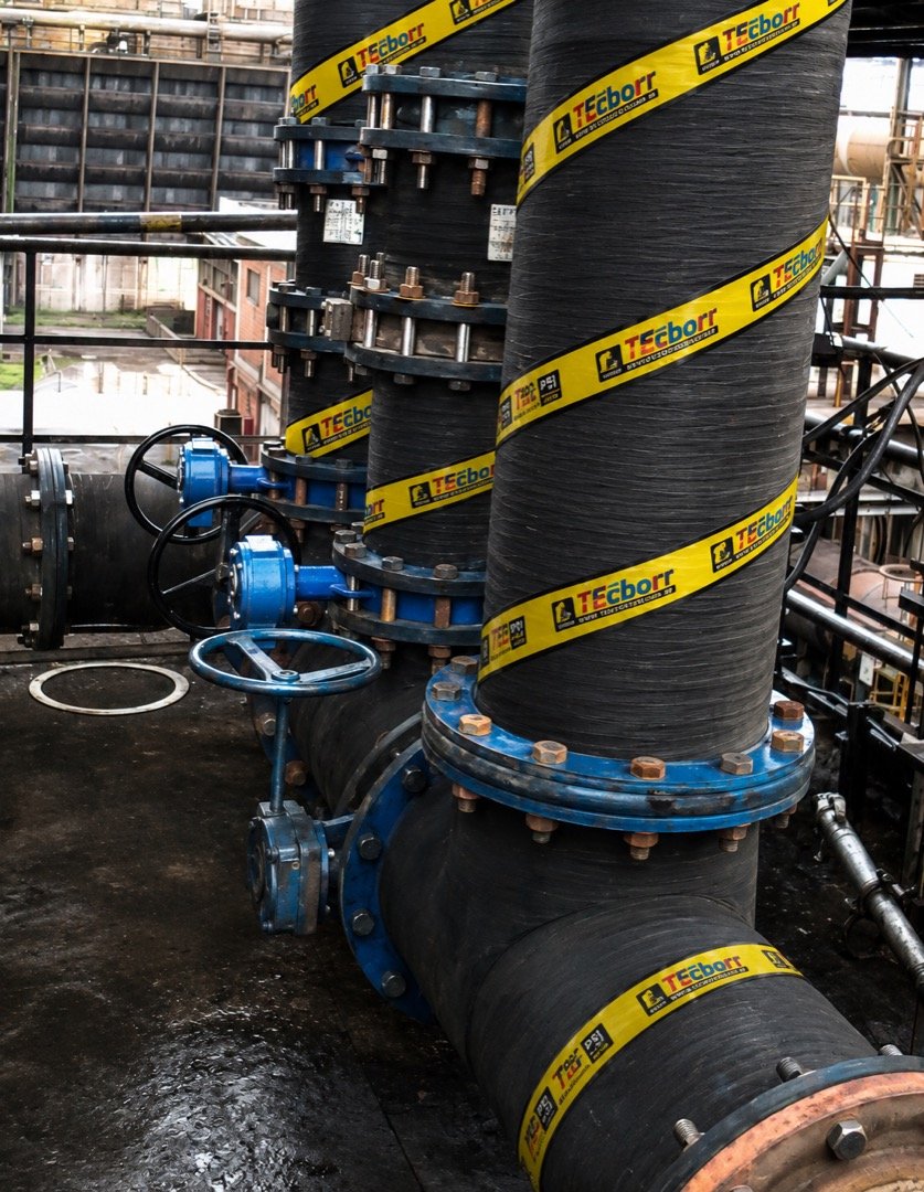 Mangote Industrial com Revestimento de Borracha 02