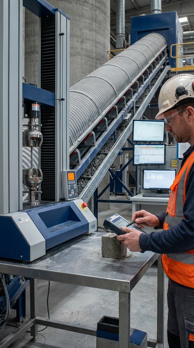 Soluções TECBORR para Cimenteira