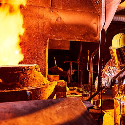Soluções TECBORR para Siderurgia